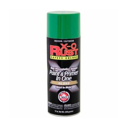 General Paint Spray Paint, Safety Green, Flat, 12 oz 144947